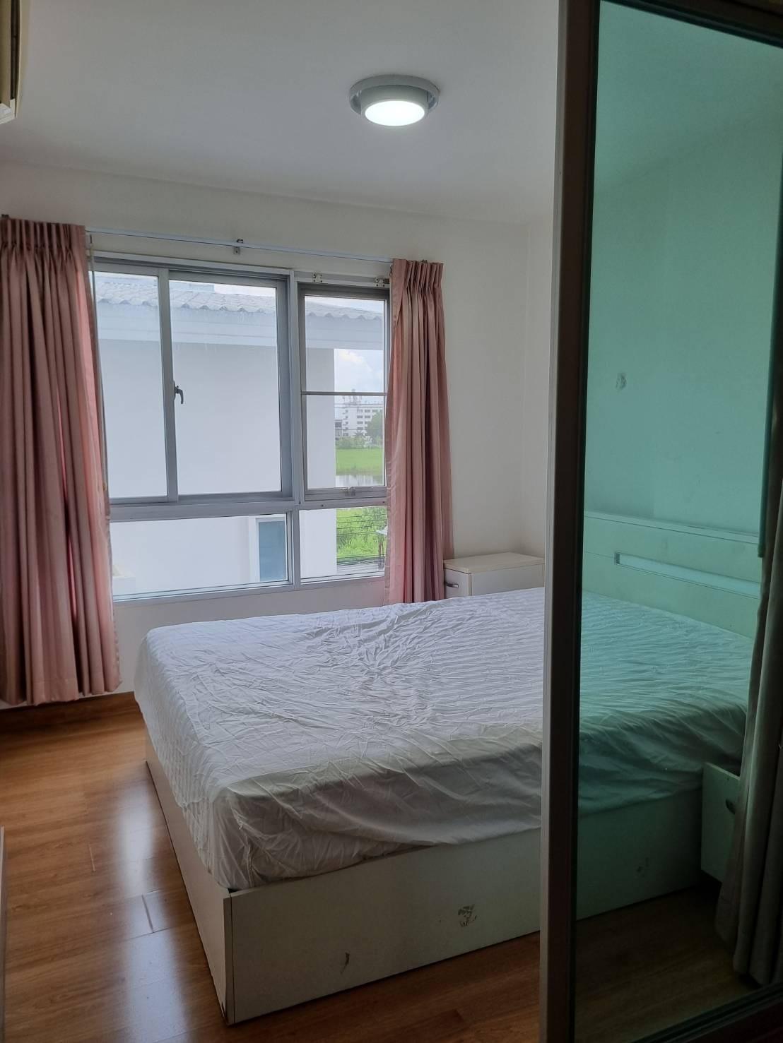 🥝🥝 (empty room) for rent, Den Vibhavadi Condo 🥝🥝 4th floor, size 29 sq.m., complete decoration