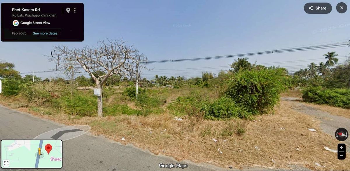 Beautiful land for sale in Prachuap Khiri Khan Province, Ko Lak Subdistrict, on the main road, Petchkasem line, 2 plots, area 12-3-16.5 rai. Price 35 baht. Interested please contact Khun Pawadee (Pui) 08-9920-9893 – รูปที่ 4