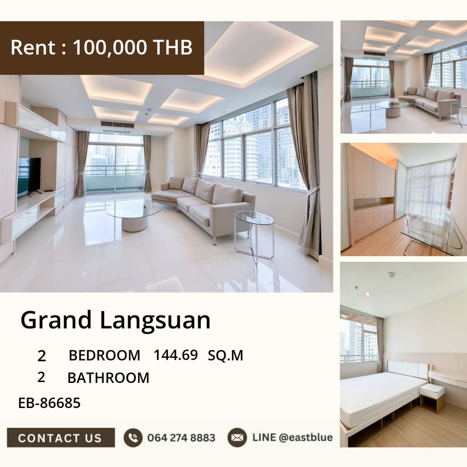 11/08/2026, 🏠 เช่า คอนโด 2 ห้องนอน แกรนด์ หลังสวน เฟอร์ครบ พร้อมเข้าอยู่ เลี้ยงสัตว์ได้ 100,000 บาท/เดือน 0642748883 11/08/2026, 🏠 เช่า คอนโด 2 ห้องนอน แกรนด์ หลังสวน เฟอร์ครบ พร้อมเข้าอยู่ เลี้ยงสัตว์ได้ 100,000 บาท/เดือน 0642748883