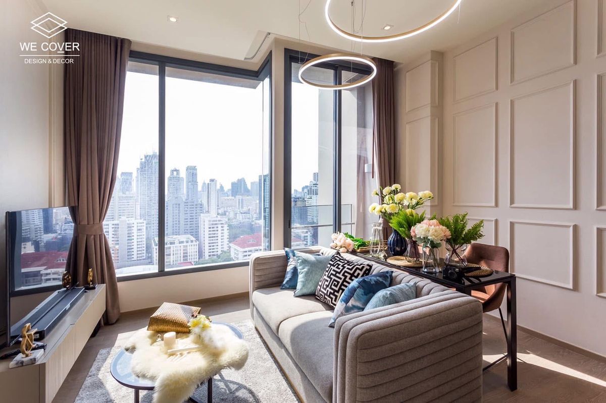 For Rent The Esse Asoke 1 Bed Nice Design ⭐️🌈