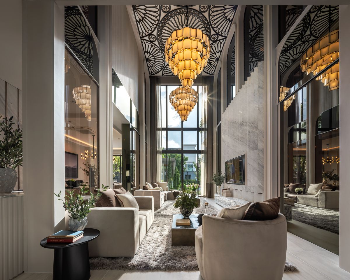 Sell ​​3 -story luxury mansion Pinklao - Borom, Grand Bangkok Boulevard Pinklao -Borom Usable area 499 - 571 sqm. – รูปที่ 2