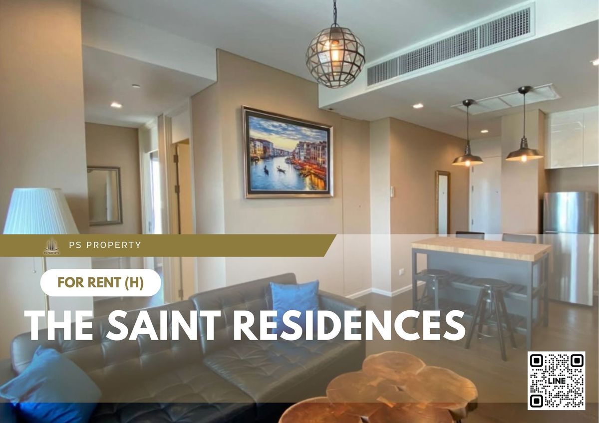 For rent ✨ The Saint Residences ✨ 2 bedrooms, fully furnished and equipped, near BTS Ha Yaek Lat Phrao For rent ✨ The Saint Residences ✨ 2 bedrooms, fully furnished and equipped, near BTS Ha Yaek Lat Phrao