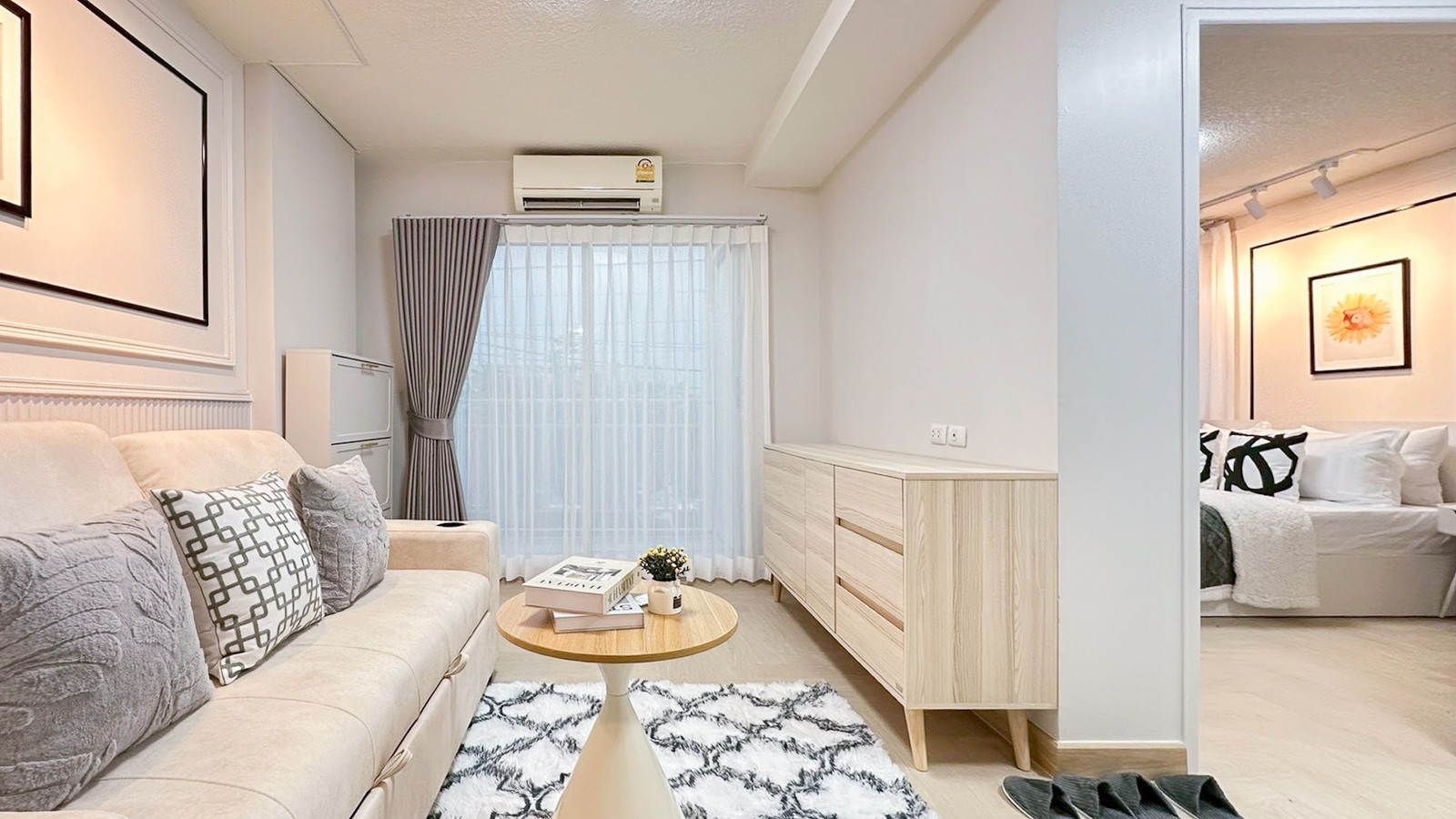 🏙Lumpini Ville on Nut-Lat Krabang 2❤️ Beautiful room near the airport