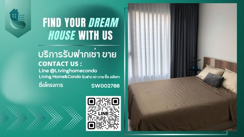 ขายคอนโด Life Asoke-Rama 9 ห้องสวย วิวสวน วิวเมือง ใกล้ MRTพระราม9 - SW002788 