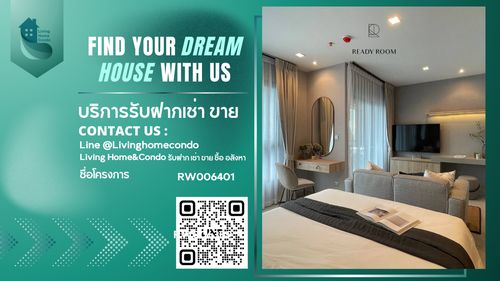  ให้เช่า Life Asoke-Rama9 ชั้นสูง ตกแต่งสวย เฟอร์ฯครบพร้อมอยู่ ทำเลดี เดินทางสะดวก ใกล้ MRT พระราม 9 - RW006401 