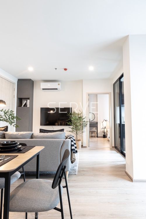 2 Beds Large Room City View New Condo Luxury Room Fully furnished Good Location Close To MRT Phra Ram 9  @ NUE District R9 