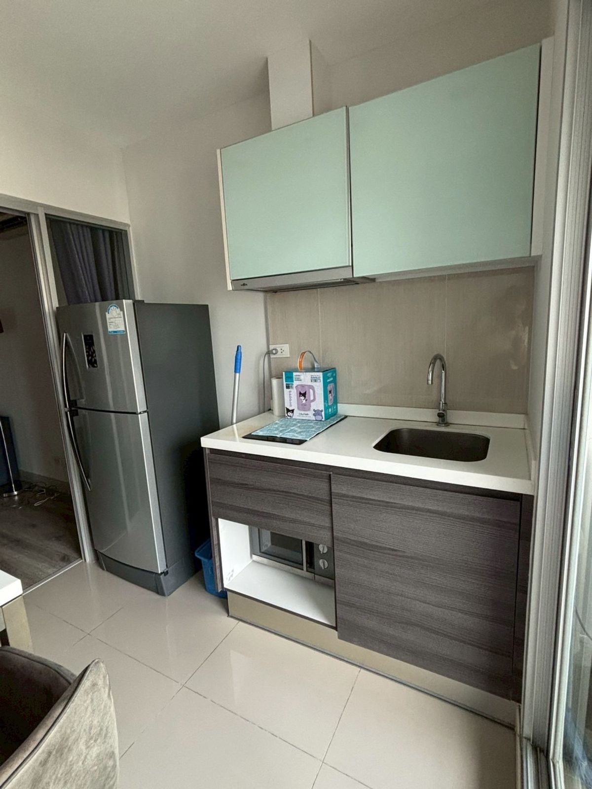 B1044 For Rent Centric Sathorn St. Louis area 36.5 sqm Price 20k Nice Fully Furnished   – รูปที่ 4