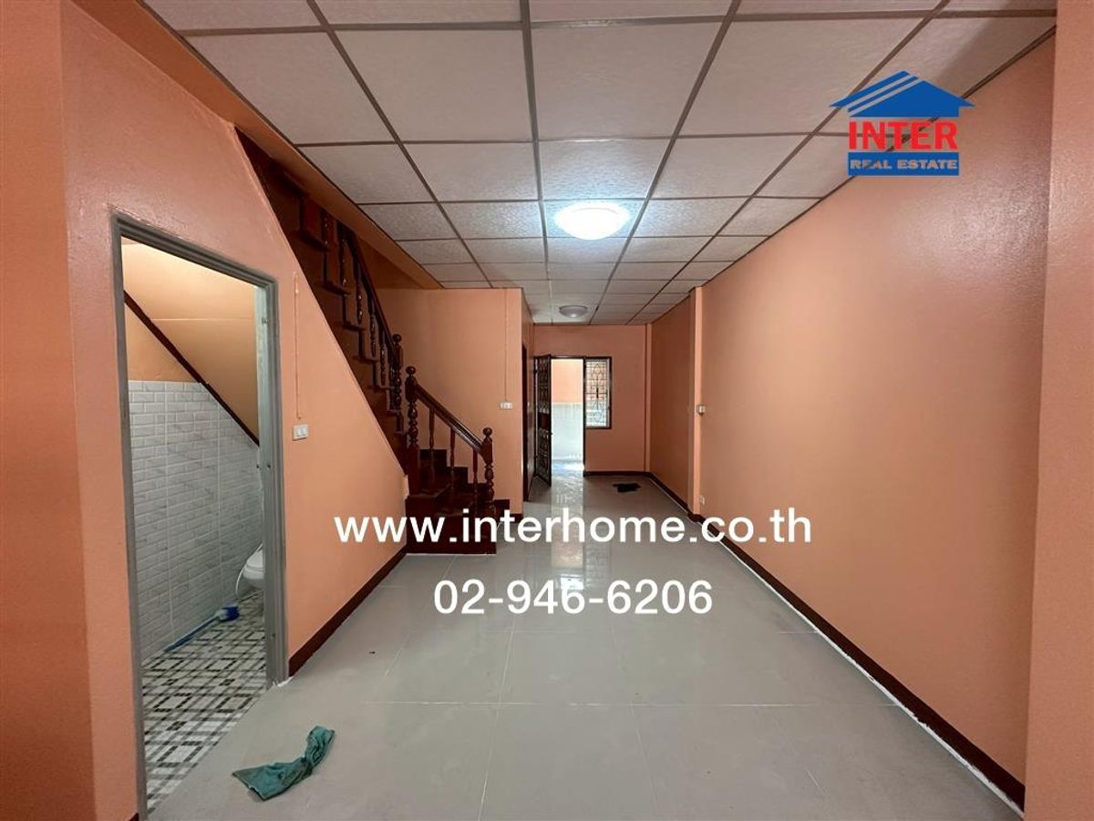 2 -story townhouse 16 sq.w. Village Pongsirichai 1 Near Omnoi Municipality Office, Petchkasem Road, Krathum Baen Samut Sakhon – รูปที่ 4