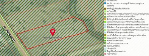 🌟 Prime Land for Sale on Mittraphap Road, Udon Thani! 🌟 Land for sale: 14 Rai 2 Ngan 19 Square Wah (5,819 sq.wah) or 23,276 sq.m. Approximate frontage 84 meters, depth 292 meters High-potential location suitable for various development projects