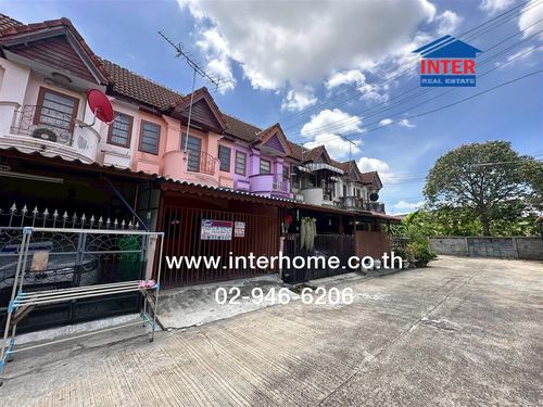 ทาวน์เฮ้าส์ 2 ชั้น 16 ตร.ว. หมู่บ้านพงษ์ศิริชัย1 ใกล้สำนักงานเทศบาลอ้อมน้อย ถนนเพชรเกษม กระทุ่มแบน สมุทรสาคร
