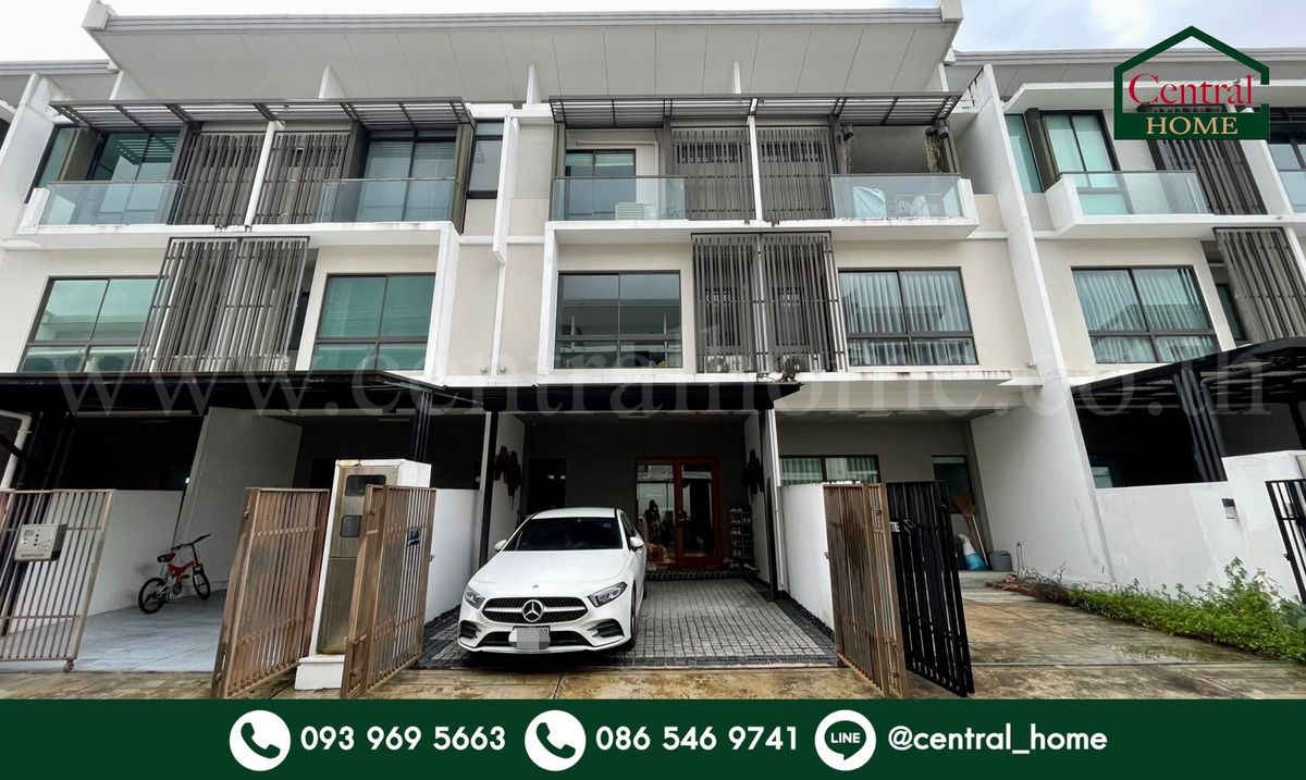 3 -story townhome, Landmark Ekkamai - Ram Inthra, near the MRTA Station 3 -story townhome, Landmark Ekkamai - Ram Inthra, near the MRTA Station