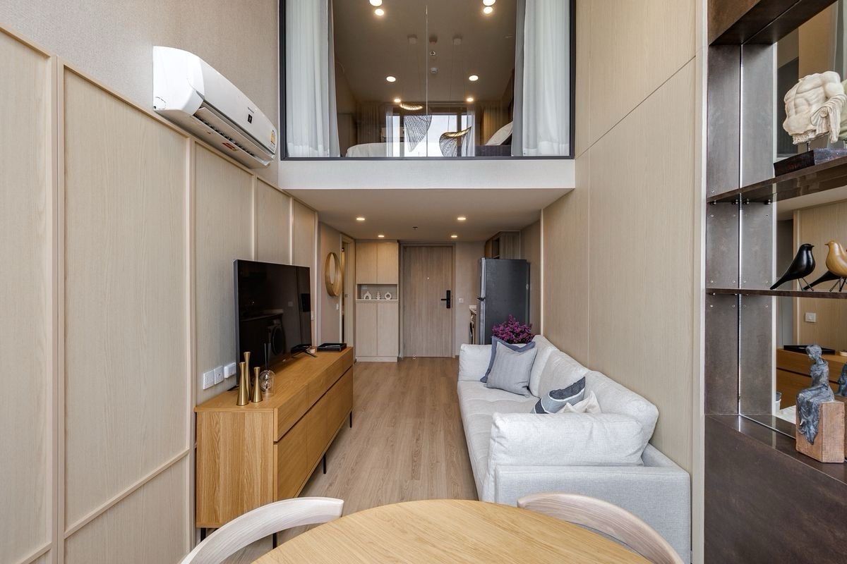 ให้เช่าคอนโด Life Rama 4 - Asoke แต่งพร้อมอยู่ fully furnished