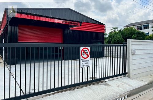Warehouse, Lat Phrao, Warehouse, Chokchai 4 AW584, rent a warehouse with office, total area 300 sq.m., Lat Phrao area, Wang Hin Chokchai 4
