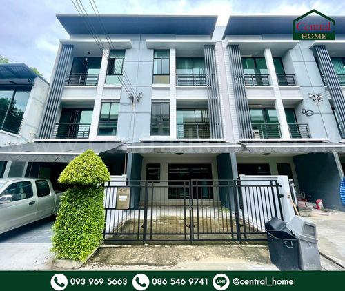 3 -story townhome, Ban Klang Mueang, Rattanathibet, renovated