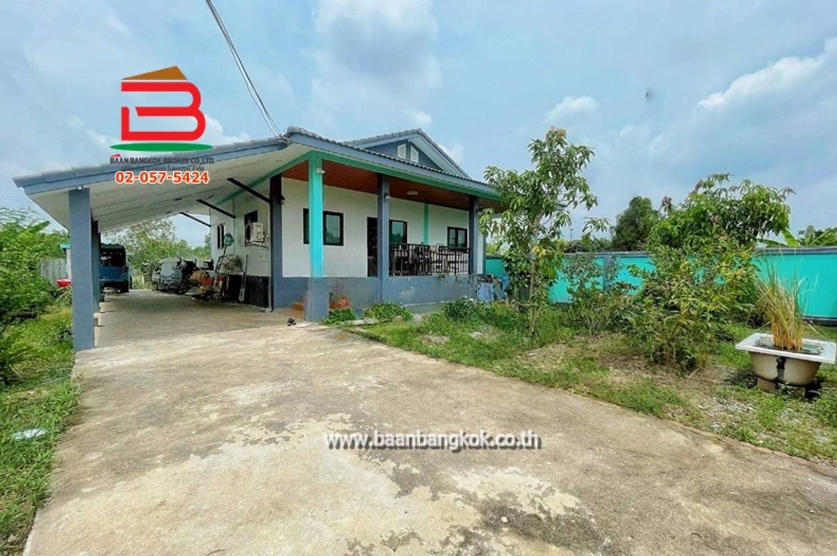Detached house, Soi Chalermkit (along the Khlong 12) area, 100 sq.w., near the Iga Ma Tu Nong Sam Wang Subdistrict Nong Suea District, Pathum Thani – รูปที่ 2