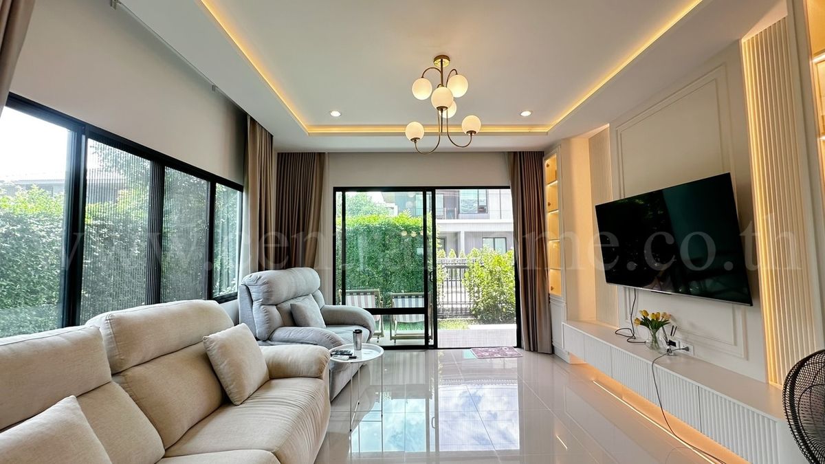 บ้านเดี่ยว สราญสิริ รังสิต หลังมุม ไม่เคยเข้าอยู่ – รูปที่ 4