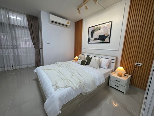 ที วี ซี คอนโด 1 นอน ห้องใหญ่37 ตร.ม. กั้นห้องนอน แต่งครบ เฟอร์ใหม่ ติดถนน เดินทางสะดวก ใกล้รถไฟฟ้า_Do712