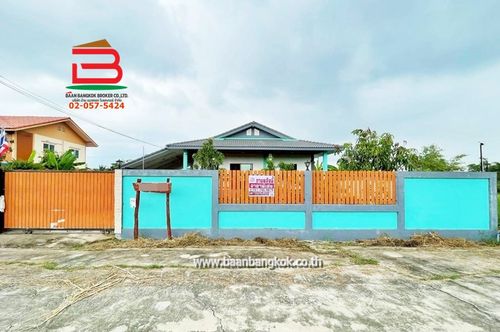 Detached house, Soi Chalermkit (along the Khlong 12) area, 100 sq.w., near the Iga Ma Tu Nong Sam Wang Subdistrict Nong Suea District, Pathum Thani