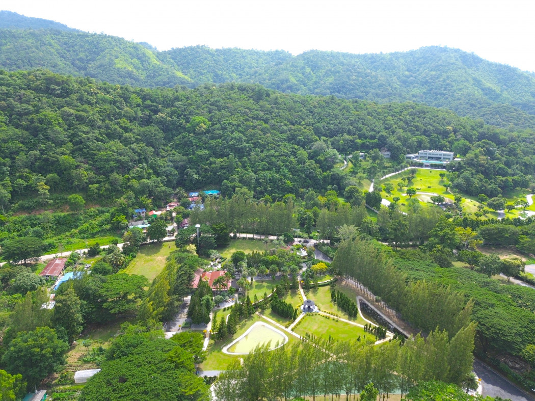 Land for sale with luxury house, Khao Yai, Phaya Yen Subdistrict, Pak Chong, 29 rai, next to a canal, very beautiful mountain view. – รูปที่ 2