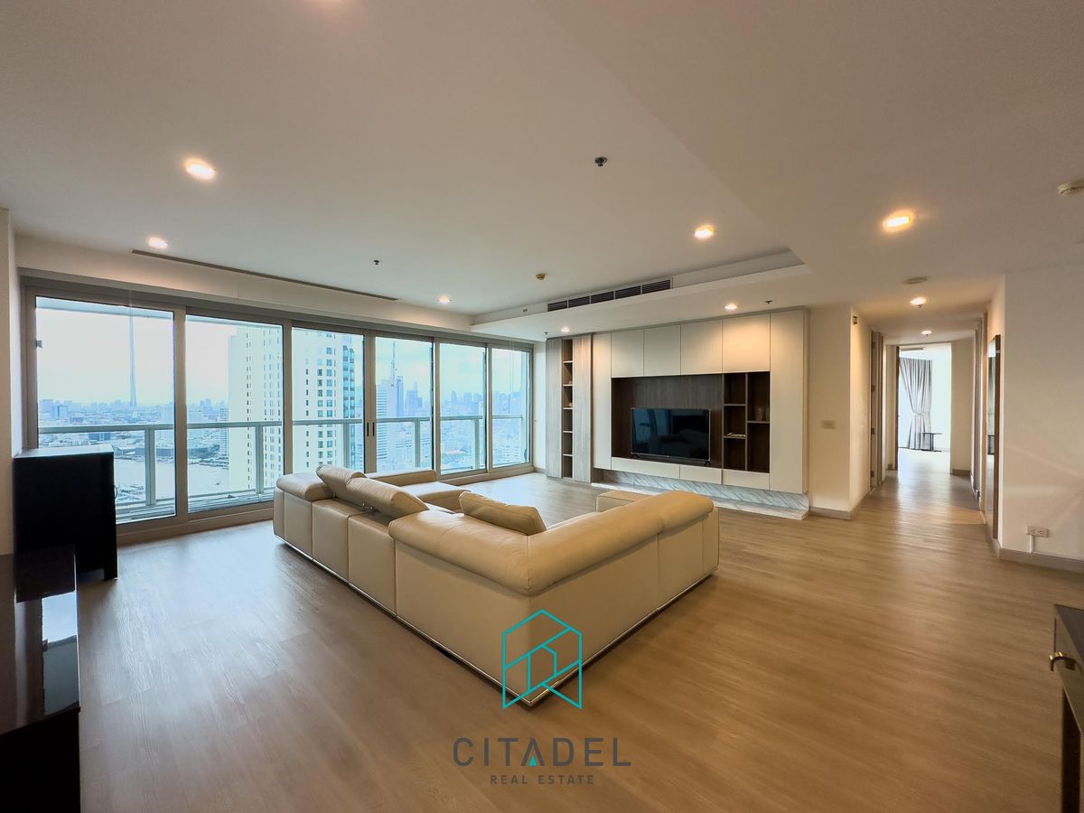 The River by Raimon Land - Riverfront, High Floor 3 Beds Condo for Rent Facing IconSiam! The River by Raimon Land - Riverfront, High Floor 3 Beds Condo for Rent Facing IconSiam!