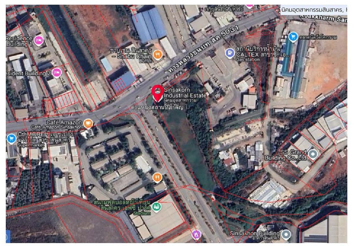 Land for sale in Sin Sakhon Industrial Estate, Samut Sakhon – รูปที่ 2