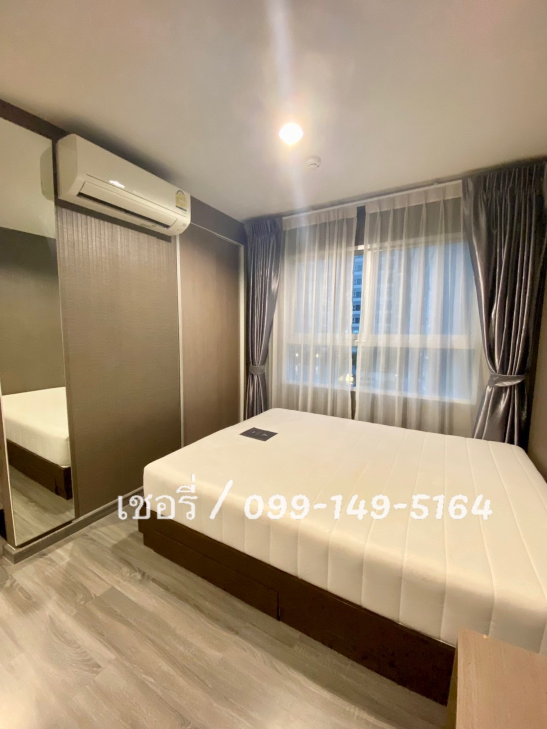 เช่าคอนโด The Trust Condo @ BTS Erawan ห้องสตู ระเบียงทิศเหนือ ห้องไม่ร้อน ลมดี ติดBTSเอราวัณ / โทร 099-149-5164 – รูปที่ 4