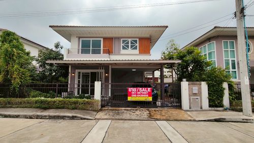 🏡 ขายบ้านเดี่ยวหรู  โครงการศุภาลัย พาร์ควิลล์ พระราม 2-ท่าข้าม ต่อเติมครบ พร้อมเข้าอยู่ 🌟 🔹 เนื้อที่ 64.4 ตร.ว. | พื้นที่ใช้สอย 175 ตร.ม. 🔹 4 ห้องนอน 3 ห้องน้ำ | 2 ครัว (ใน-นอก) | 2 ชั้น