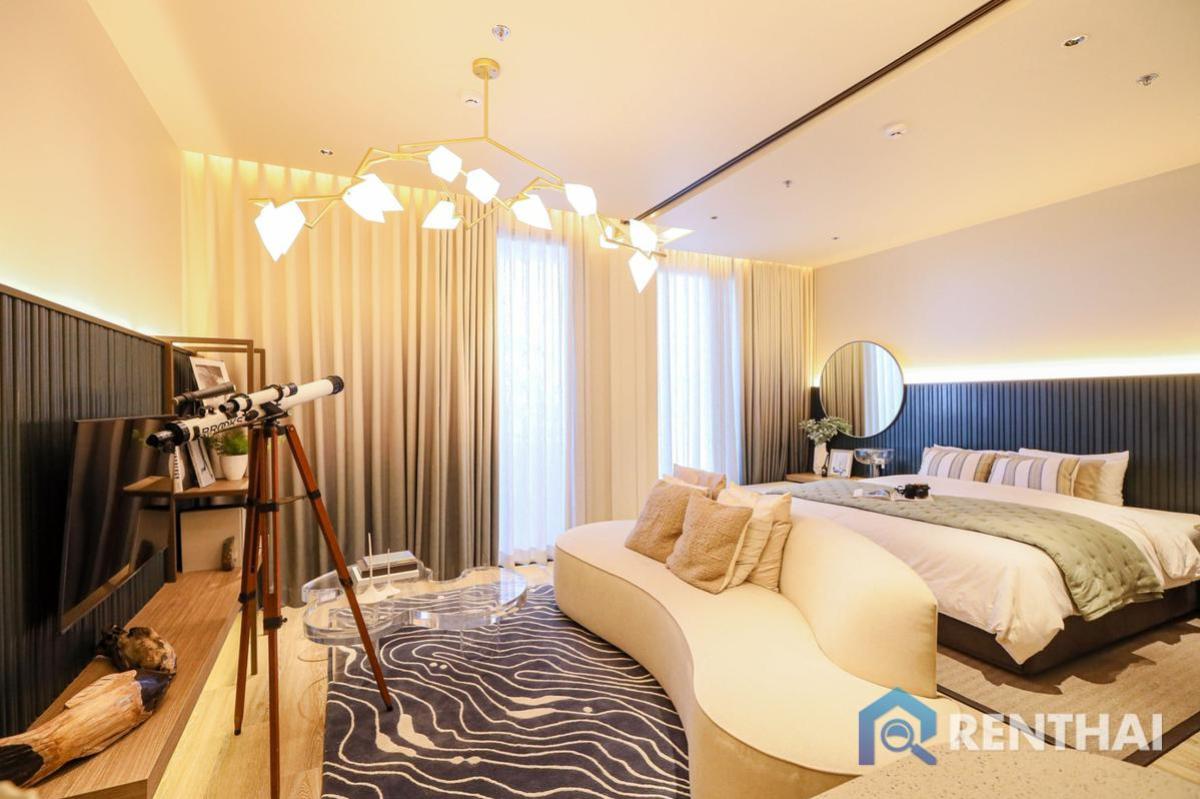 Great Investment! Luxury 1-Bedroom Condo at Arrom Jomtien – Modern Design, Direct Beach Access, Best Price on the Market, Available for Both Thai & Foreign Buyers