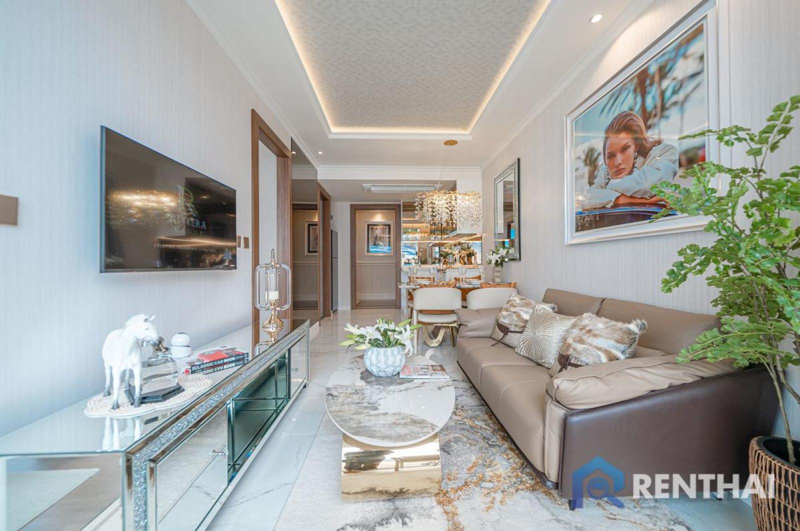 ขายคอนโดหรูแห่งใหม่ The Riviera Malibu 1 ห้องนอน  33 ตรม วิวทะเลฝั่งจอมเทียน – รูปที่ 4