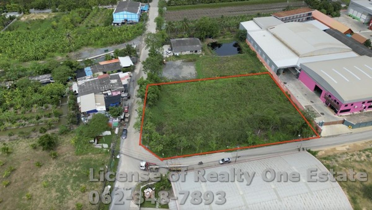 Land for sale in Phutthamonthon 7 - Sam Phran, Nakhon Pathom, next to the concrete road – รูปที่ 4
