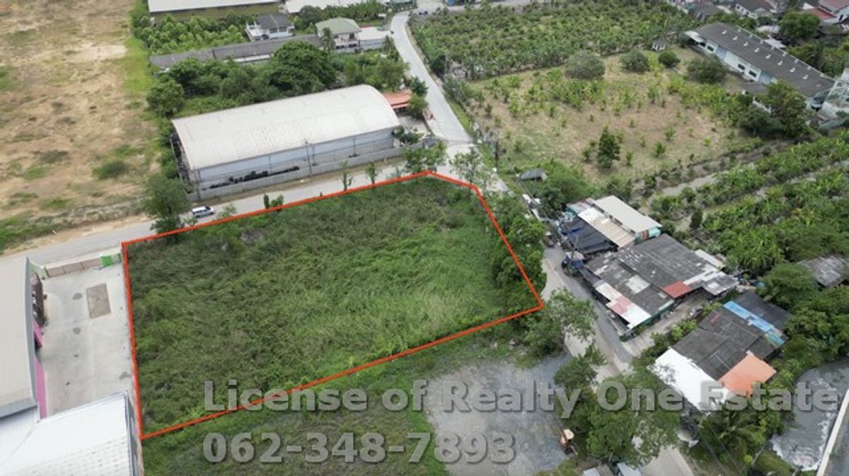 Land for sale in Phutthamonthon 7 - Sam Phran, Nakhon Pathom, next to the concrete road Land for sale in Phutthamonthon 7 - Sam Phran, Nakhon Pathom, next to the concrete road