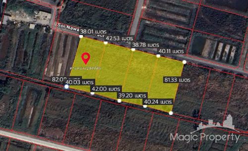 Land 8 Rai For Sale in Soi Nawamintrarachinuthit 11, Bang Bo Subdistrict, Bang Bo District, Samut Prakan Province