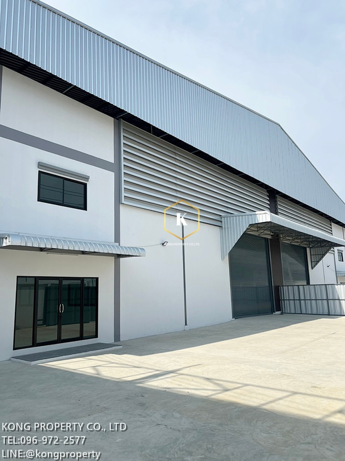 Rent a new warehouse, Suan Luang Krathum, Samut Sakhon, area 1,680 sqm. – รูปที่ 3