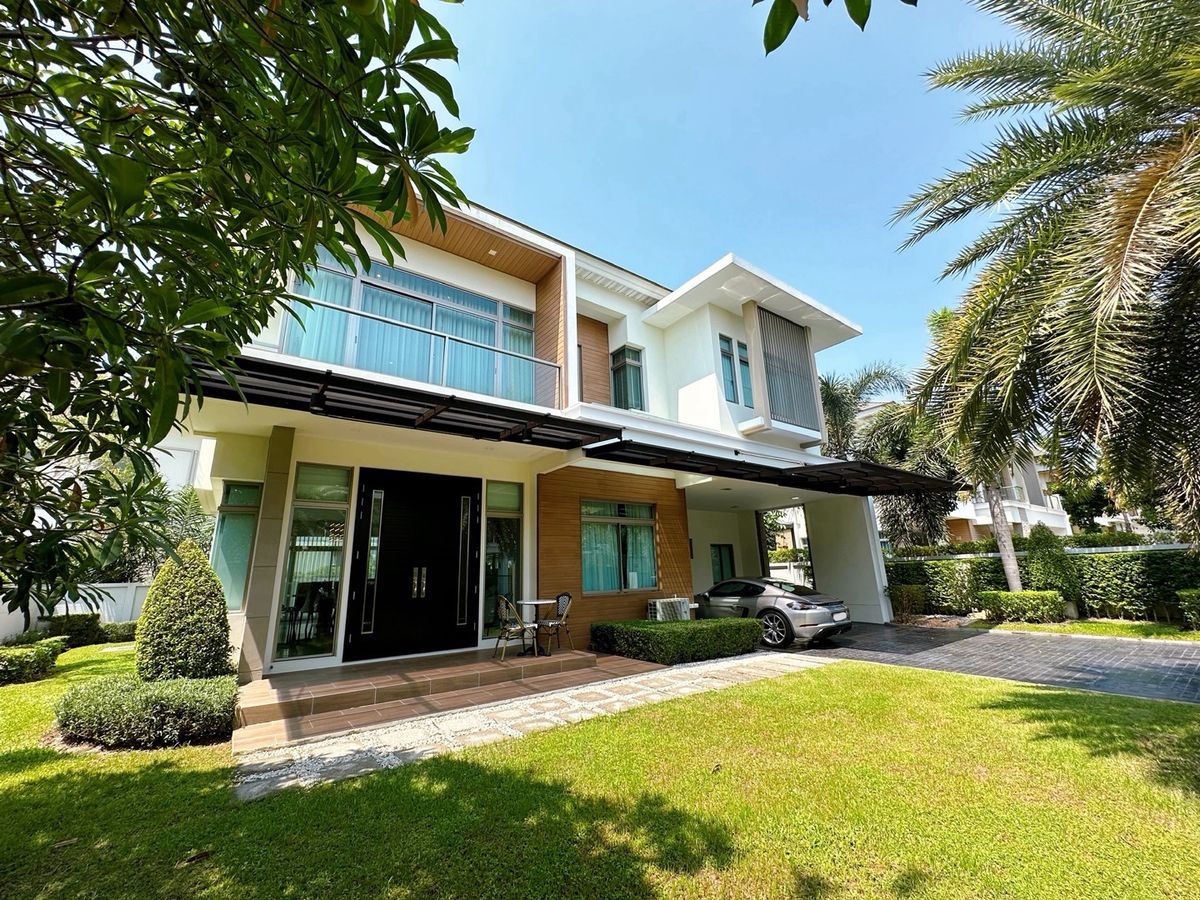 เช่าถูก Luxury Home บ้านเดี่ยว ขนาด 110 ตรว. 4 นอน 4 น้ำ 4 จอด ตกแต่งพร้อมอยู่ 