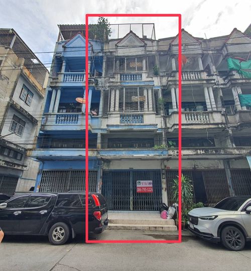 ขายตึกแถวพร้อมที่ดิน 17 ตรว 3.5 ชั้น พุทธมณฑลสาย 1 ภาษีเจริญ บางแค