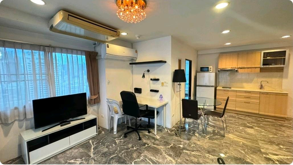 & quot; 55sqm 1 ห้องเดินไปยัง Asoke และ Nana BTS & quot; – รูปที่ 4