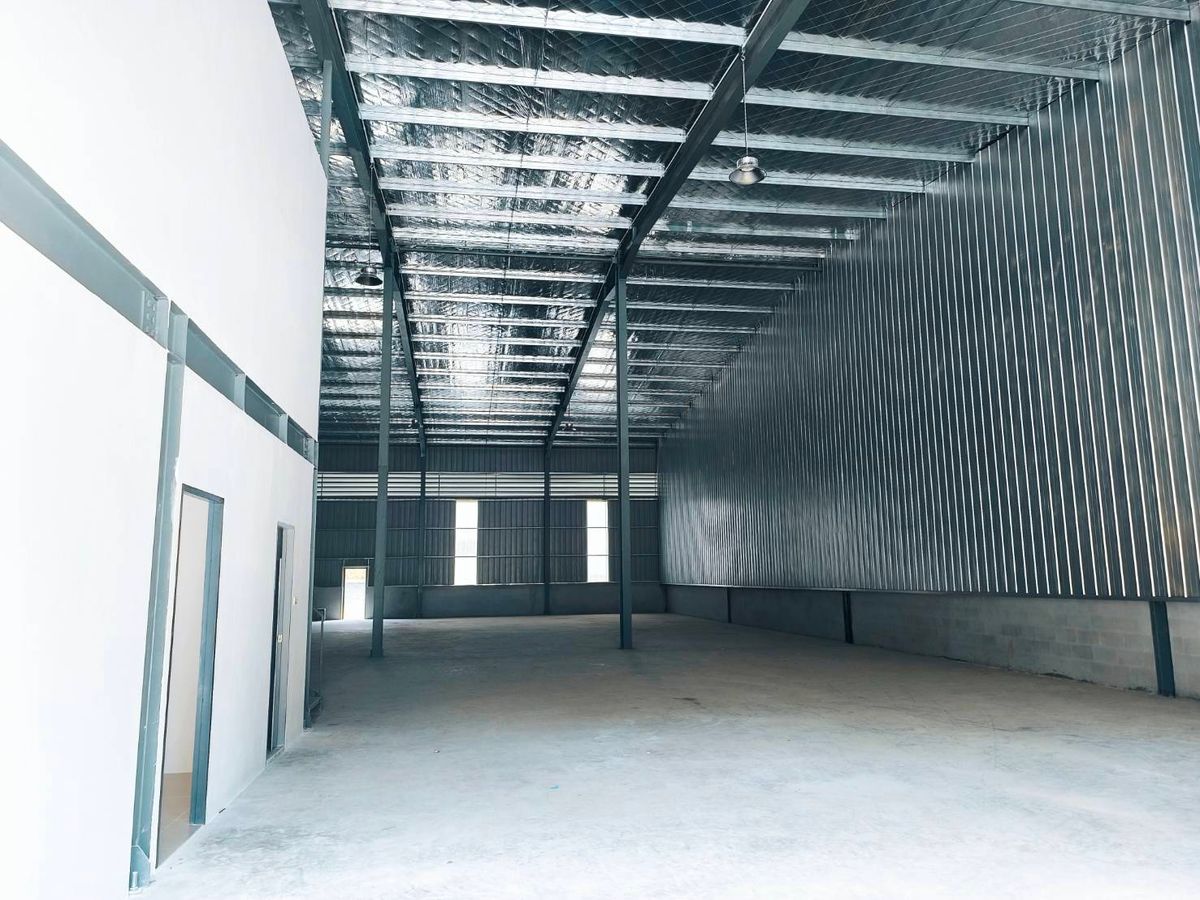 Re -opened !! Rent a warehouse with 2 -storey office, good location, convenient to travel near the Thai market, Khlong Luang District Pathum Thani Province – รูปที่ 3