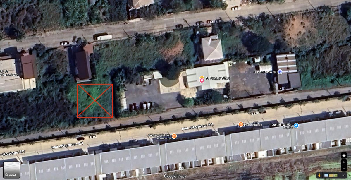 Selling a square color land, very beautiful Soi Charoen Phatthana, good location, near the CURATOR Village Project, Ram Inthra 117 – รูปที่ 3
