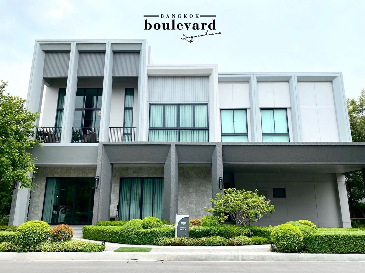 บ้านหรูพร้อมอยู่ Bangkok Boulevard Signature รามอินทรา–พระยาสุเรนท์ *เพียง 500 ม. จากปัญญารามอินทรา 