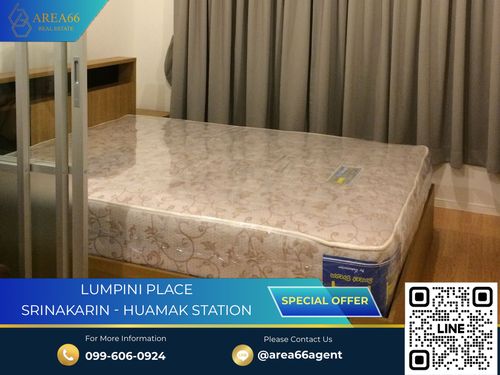 🔥For sale !! Lumpini Place Srinakarin-Hua Mak Station