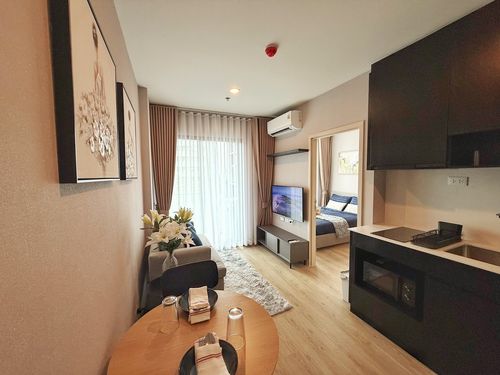 🔥Urgent for rent🔥Nuue District R9, beautiful room, fully furnished, ready to move in, near MRT Rama 9❗