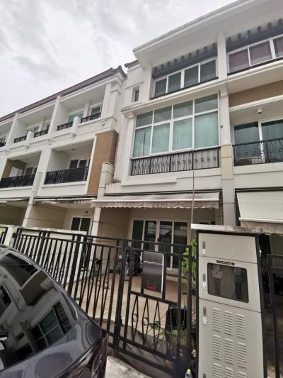 For Sale Townhouse/Townhome  , Baan Klang Krung Rama 3 , Chong Nonsi , Yannawa , Bangkok , CX-132690