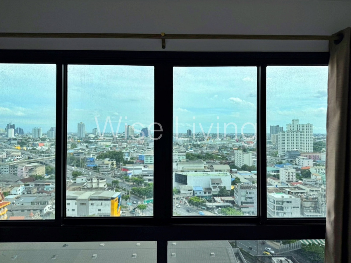 ให้เช่า ลุมพินีเพลส รัชดา-ท่าพระ ใกล้ BTS ตลาดพลู ห้องสวย วิวเปิดโล่ง – รูปที่ 3