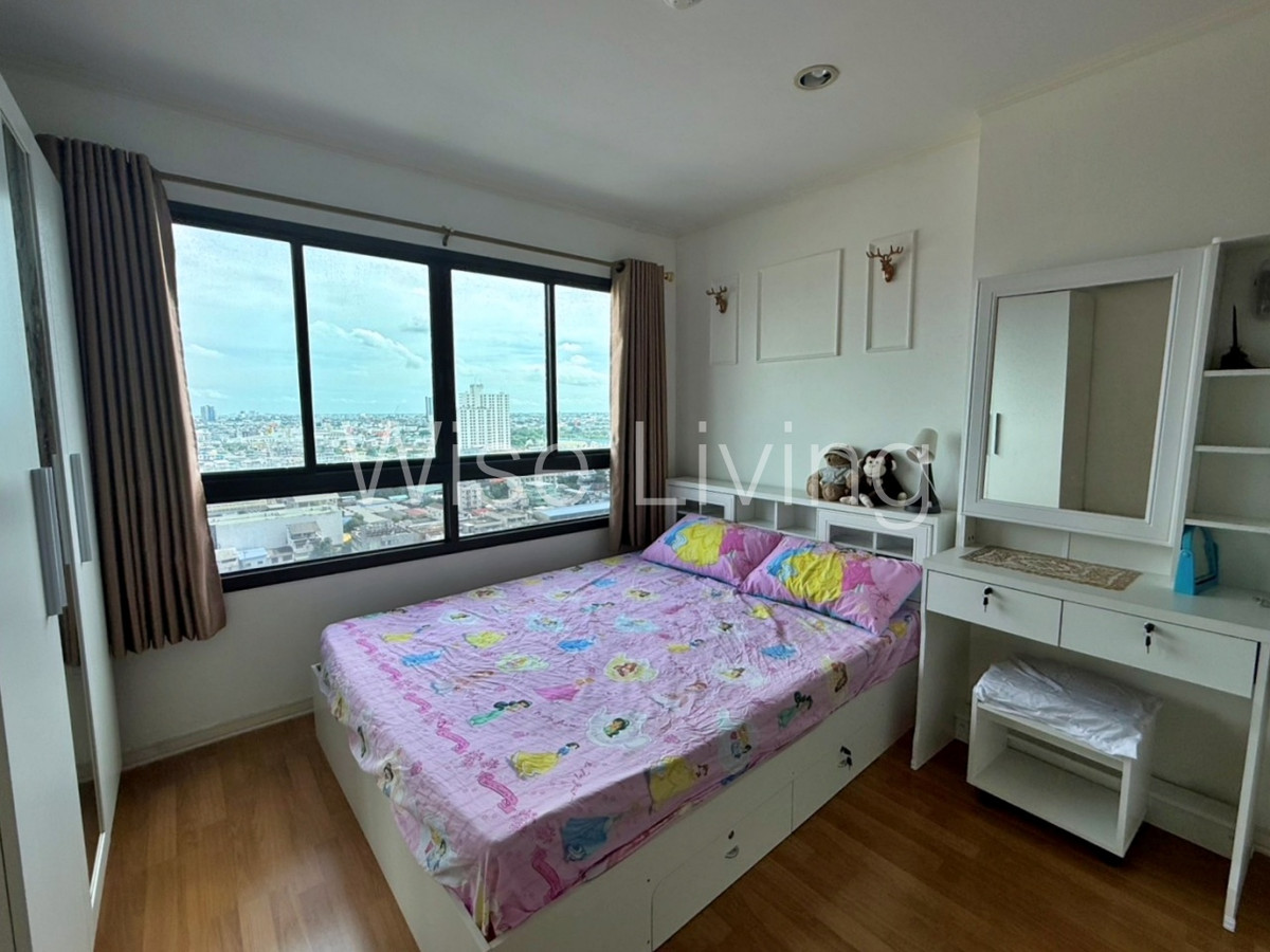 Condo for Rent Lumpini Place Ratchada-Tha Phra, Near BTS Talat Phlu, Beautiful Open View