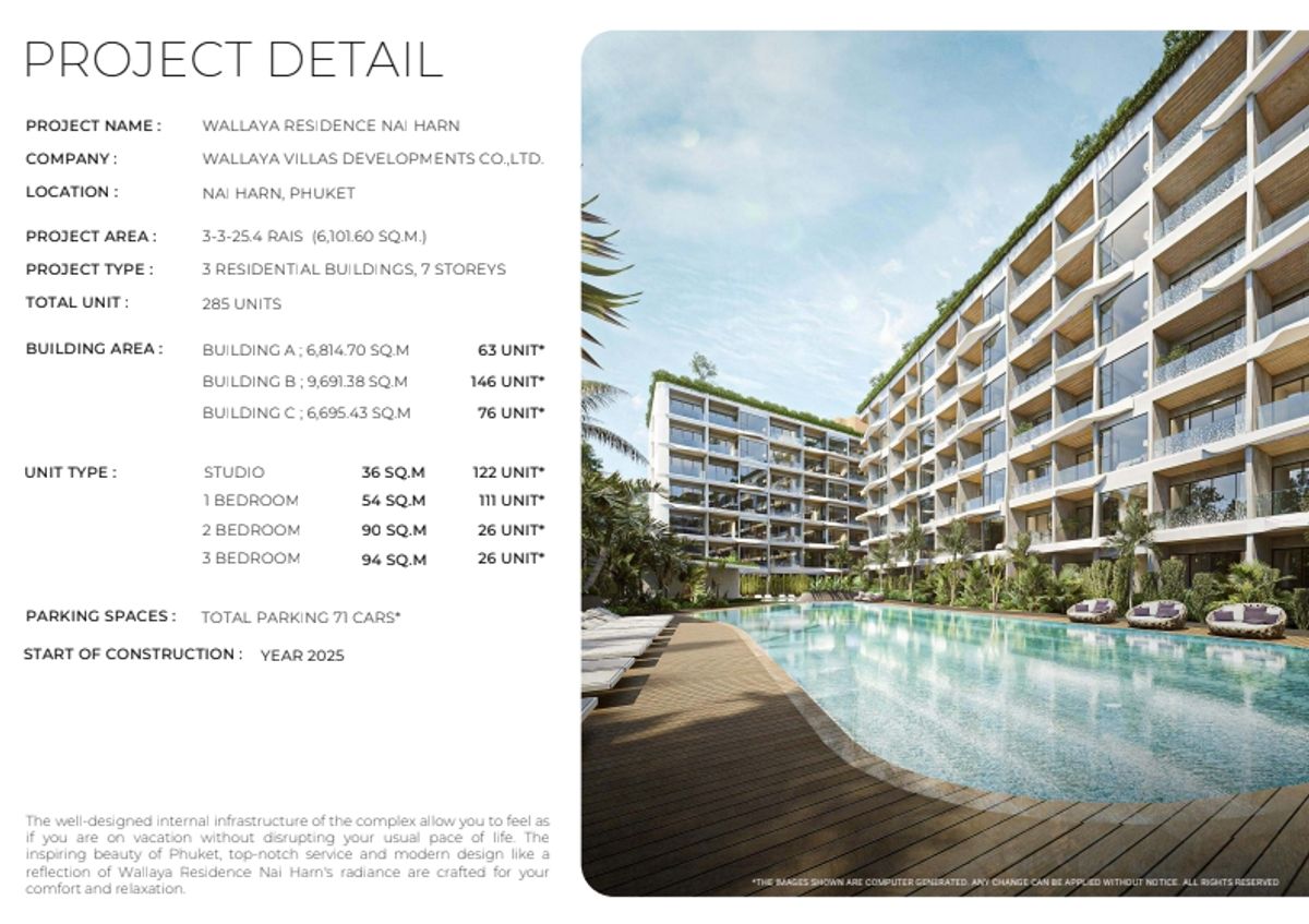For Sale!! Offers everything necessary for a perfect stay - Just a 5-minutes drive from the stunning Nai Harn and Rawai beach – รูปที่ 2