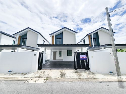 Modern 2-Storey Detached House | Brand New | 3 Bedrooms, 3 Bathrooms | 210 sq.m. Usable Area | Ruan Kuea Village, Thawi Watthana
