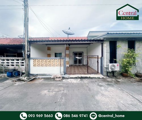 One -story townhouse, Phan Thong Village, Chon Buri, renovated new