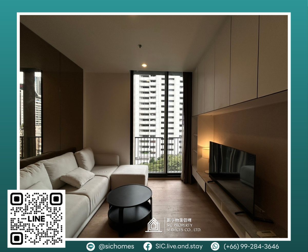 For rent ✨ NOLLE BE19 ✨ 2 bedrooms, size 60 sqm 😍💕 Near BTS Asoke 🚅