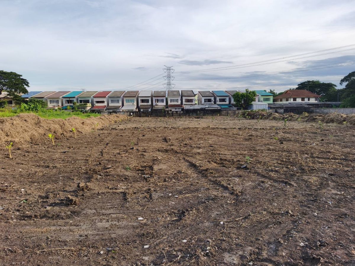 2 rai of land for sale, Phuttha 2, Soi Wat Boonyapradit, can enter 3 ways, 40 meters wide – รูปที่ 2