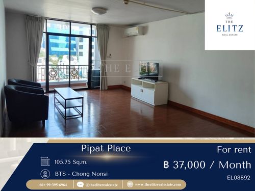 ✨ อยู่สบายแบบ Rare Unit ที่ Pipat Place ใกล้ BTS ศาลาแดง ✔